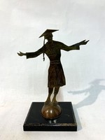 Oriental copper figure - 01642