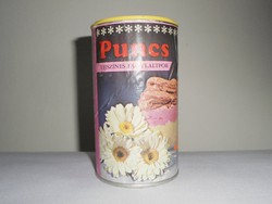 Retro papír doboz - Puncs tejszínes fagylaltpor - Hajdú Megyei Tejipari Vállalat- 1980-as évekből