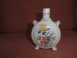 Drasche porcelain, water bottle, flower pattern. He has! Jokai