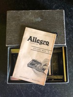 Antik borotva penge  élező, eredeti Allegro