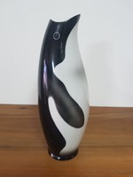 Hollóházi Pingvin váza