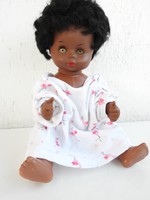 Old marked negro doll - sleeping doll