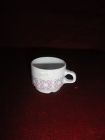 Alföldi porcelán kávés pohár, egyedi minta. Vanneki!