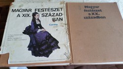 Magyar festészet a XIX , XX. században 2 könyv eladó!