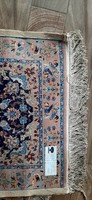 Kézi csomózású Isfahan perzsa szőnyeg