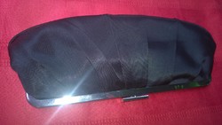 Fekete szatén elegáns alkalmi táska--neszeszer-retikül