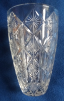 Old lead crystal vase (21 cm)