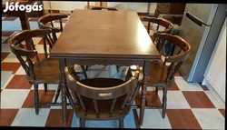 ROMÁN étkezőgarnitúra(asztal + 6 szék)