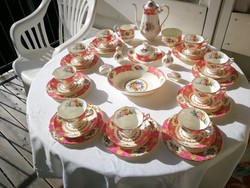 Rarity! English royal albert lady carlyle 12 eyes.Extreme rare complete tea / coffee / cookie porcelain