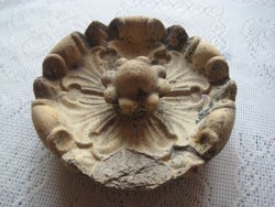 Zsolnay antik   pirogranit  rozetta  14 cm 