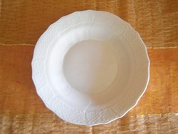 Hófehér Herendi mély tányér darabra 21 cm átmérő