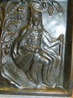 Régi Karcag Rúsói kerámia falikép:II.Rákóczi