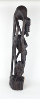 0X175 Régi afrikai háromalakos fafaragás 56 cm