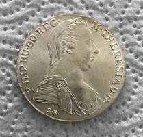 Mária Terézia 1780 S.F. ezüst tallér