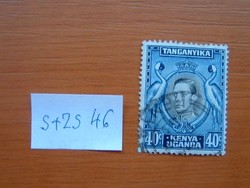 KENYA,UGANDA,TANGANYIKA 40 C VI. GYÖRGY 34 L2 40 C kék/fekete-2,24 4,49	-USD S+ZS46