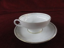 Unger § Schide német  porcelán, kávéscsésze + alátét, antik, 1906 és 1936 közötti. Vanneki!