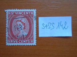 ST.VINCENT 5 C 1964 -1965 II. Erzsébet királyné S+ZS142