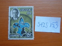 JAMAICA 2 P 1952 Az 1. karibi fiú cserkész Jamboree S+ZS153