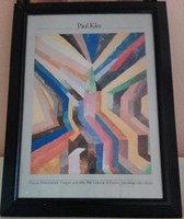 Paul Klee kiállítási plakát Firenze 1981