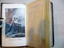 jó régi német imakönyv 1889-ből ! antik darab régi
