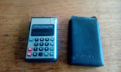 Retro Casio Mini Pocket ledes számológép