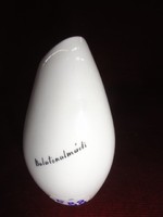 Aquvincumi porcelán emlék váza Balatonalmádiból. Nem szabályos. Vanneki! Jókai.