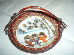 Antique small Chinese hand-painted bowl