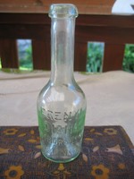 Dianás  üveg   , Erényi sósborszesz     4,5  x 13,5 cm