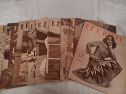 Newspaper - this fashion - 1974 - 12 pieces - 3700 ft - beautiful condition