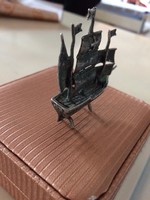 Antik Ezüst Miniatűr Hajó Eladó & Csere LEÁRAZVA !