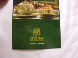 Zsolnay damaszt asztalterítő szalvétával Bodi58 részére