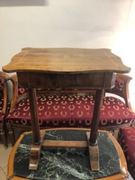 Antik Bieder meier asztalka