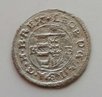 I.Lipót Krajcár 1677 KB ezüst