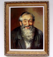 Adilov Kabul Rabbi II. portré 50x40cm