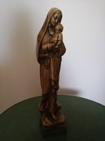 Mária a kis Jézussal gipsz szobor