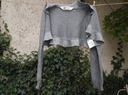 Dress - little girl's cardigan h&m - silver color - size 98 x 104 - cotton - not fluffy - good condition