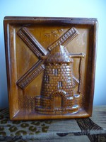 Karcag ceramic mural - windmill