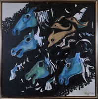 Szántó Piroska (1913-1998): A tenger lovai,