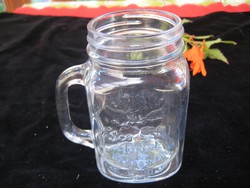Handleless glass mug, 10 x 13 cm