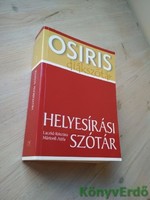 Laczkó Krisztina, Mártonfi Attila: Helyesírási szótár (Osiris diákszótár)