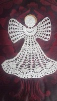 Crochet angel decoration