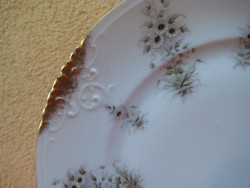 Pfeifer und Lőwenstein  porcelán dísztányér  , igényes  kézimunka 25 cm