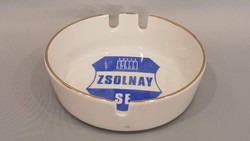 Régi Zsolnay porcelán Sport Egyesületes hamutál