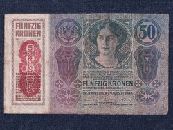 Osztrák-Magyar (1912-1915 sorozat) 50 Korona bankjegy 1914 / id 10486/