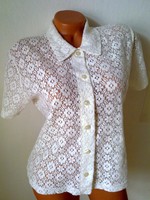 Very beautiful lace blouse shirt top