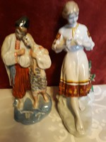 Orosz porcelán szobrok