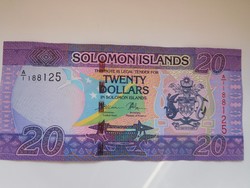 Salamon szigetek 20 dollár 2017 UNC