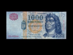 1000 FORINT - MILLENNIUMI PÉLDÁNY - 2000-BŐL