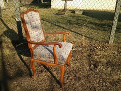 Antik neobarokk karosszék / szép faragott keményfa NAGY szék - Közelbe házhoz is szállítom