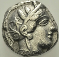 Attika Athén ezüst Tetradrachma    